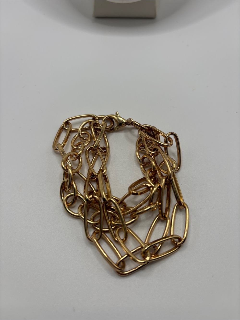 Gold Link Chain Bracelet - Women Jewelry 7 inches